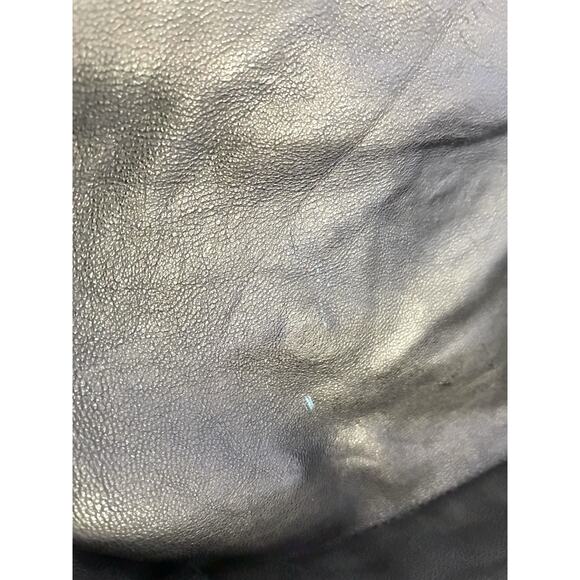 John Michael Designer Black 100% Soft Leather Woman's Vest Size XS - Picture 9 of 16